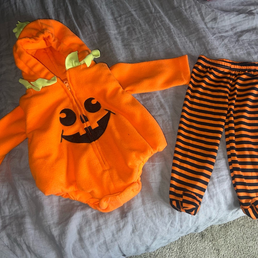 Cute Pumpkin Baby Costume